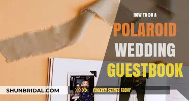 Creative Polaroid Wedding Guestbook Ideas: A Unique Keepsake Guide
