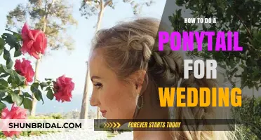 Elegant Wedding Ponytail Tutorial: Simple Steps for a Stunning Look