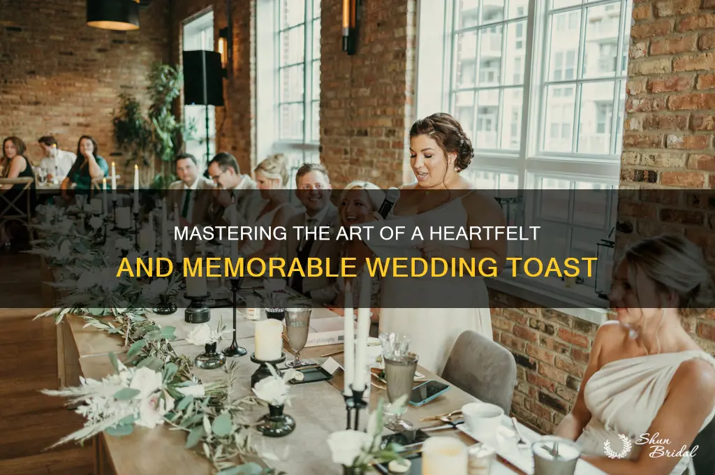 how to do a proper wedding toast