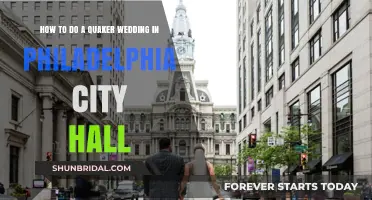 A Simple Guide to Quaker Weddings at Philadelphia City Hall