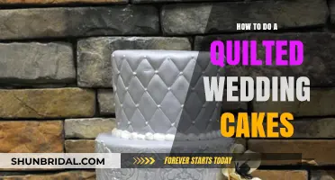 Quilted Wedding Cakes: A Step-by-Step Guide to Creating a Stunning Cake