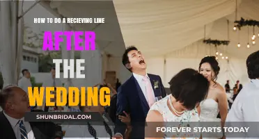 Mastering the Post-Wedding Receiving Line: Tips for a Smooth Celebration