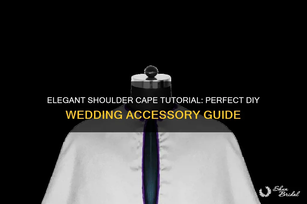 how to do a shoulder corage for wedding