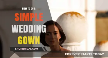 Elegant Simplicity: Crafting Your Dream Wedding Gown Effortlessly
