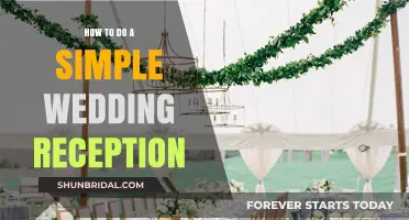 Simple Wedding Reception: Tips for a Memorable, Intimate Celebration