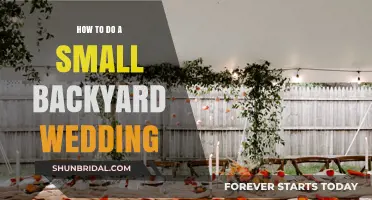 Intimate Backyard Wedding Guide: Planning Your Dream Small Celebration