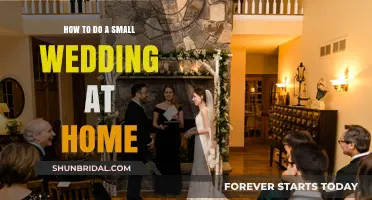 Intimate Home Wedding Guide: Simple, Affordable, and Memorable Celebrations