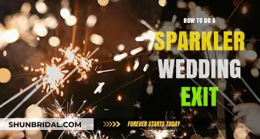 Sparkler Wedding Exit: Tips for a Magical Send-Off Celebration