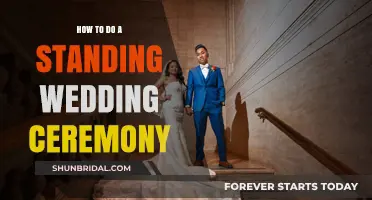 Elegant Standing Wedding Ceremony: Tips for a Seamless Celebration