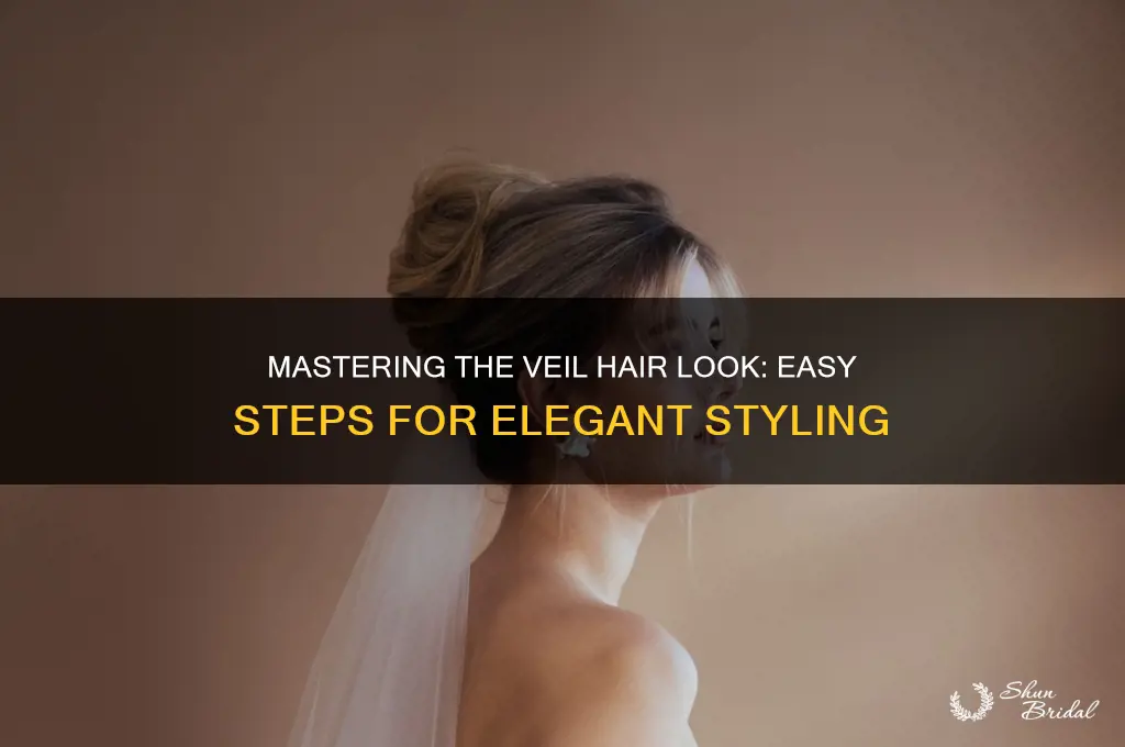 how to do a veil hair