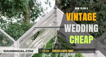 Budget-Friendly Vintage Wedding Ideas: Affordable Elegance for Your Big Day