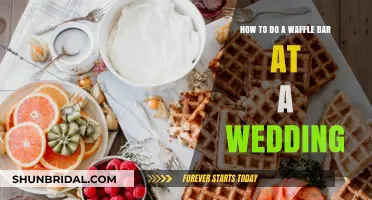 Sweet Wedding Waffle Bar Ideas: A Creative Dessert Station Guide