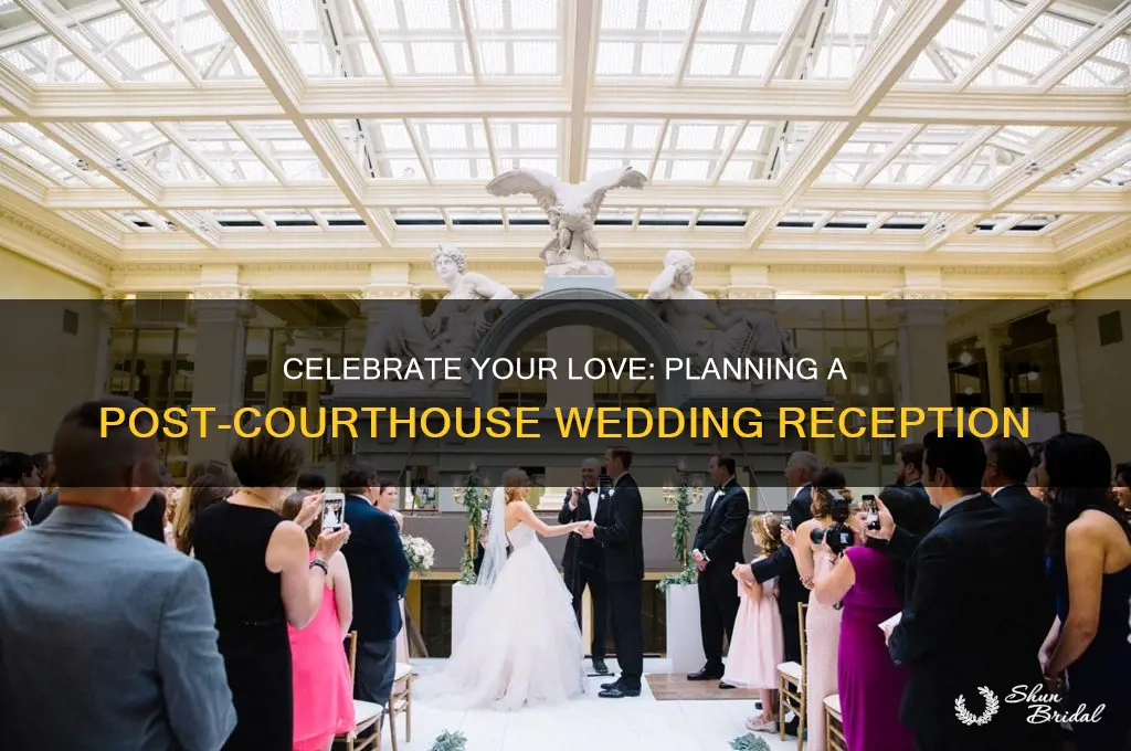 how to do a wedding after a courthouse