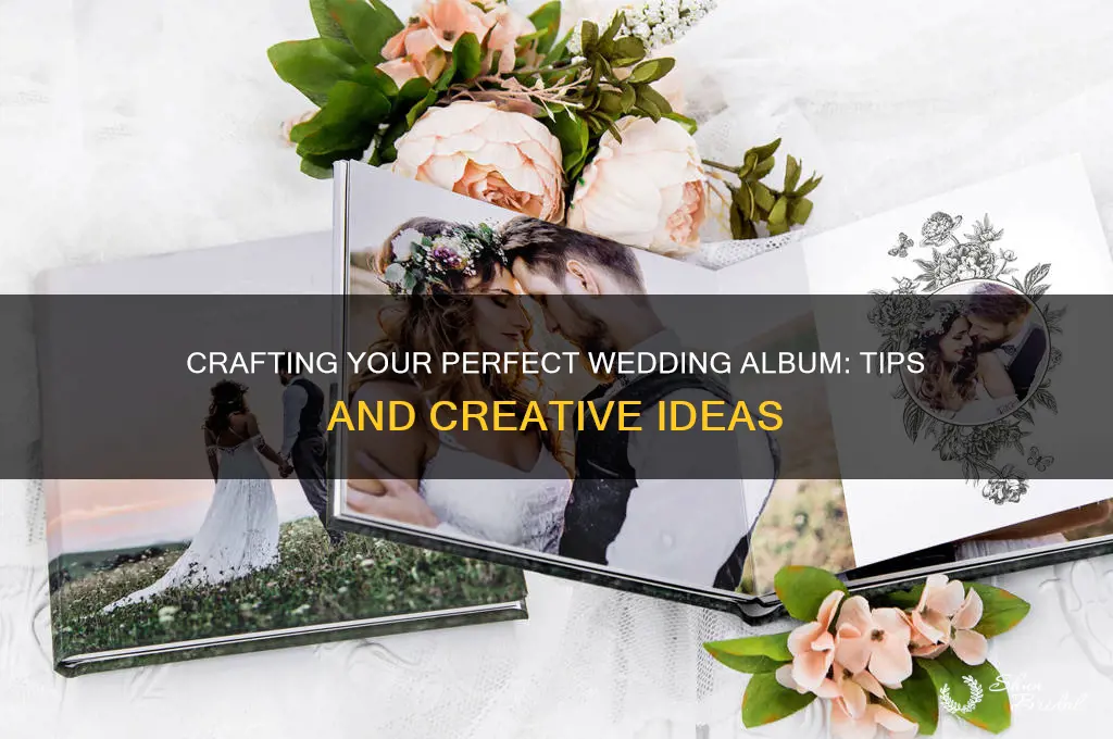 how to do a wedding album