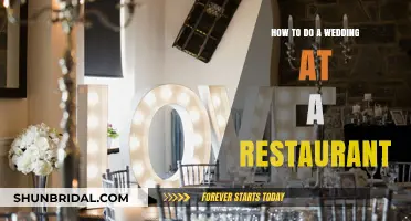 Restaurant Wedding Guide: Planning Your Perfect Celebration with Ease