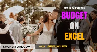 Master Your Wedding Budget with Excel: A Step-by-Step Guide