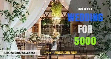 Budget-Friendly Wedding Bliss: Planning Your Dream Day for $5,000