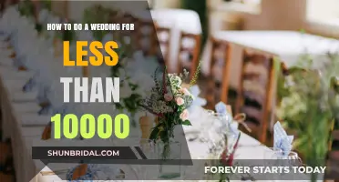 Budget-Friendly Wedding Bliss: Planning Your Dream Day Under $10,000