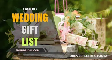 Creating the Perfect Wedding Gift List: Tips and Ideas