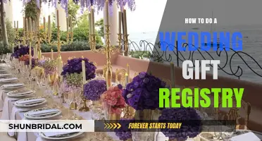 The Ultimate Guide to Creating Your Perfect Wedding Gift Registry