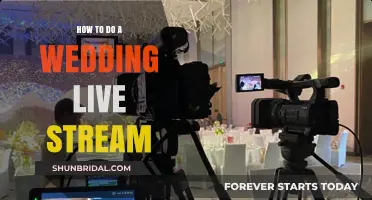 Mastering Wedding Live Streams: Tips for a Seamless Virtual Celebration