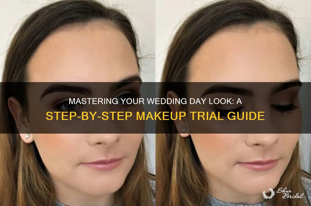 how to do a wedding makeup trial