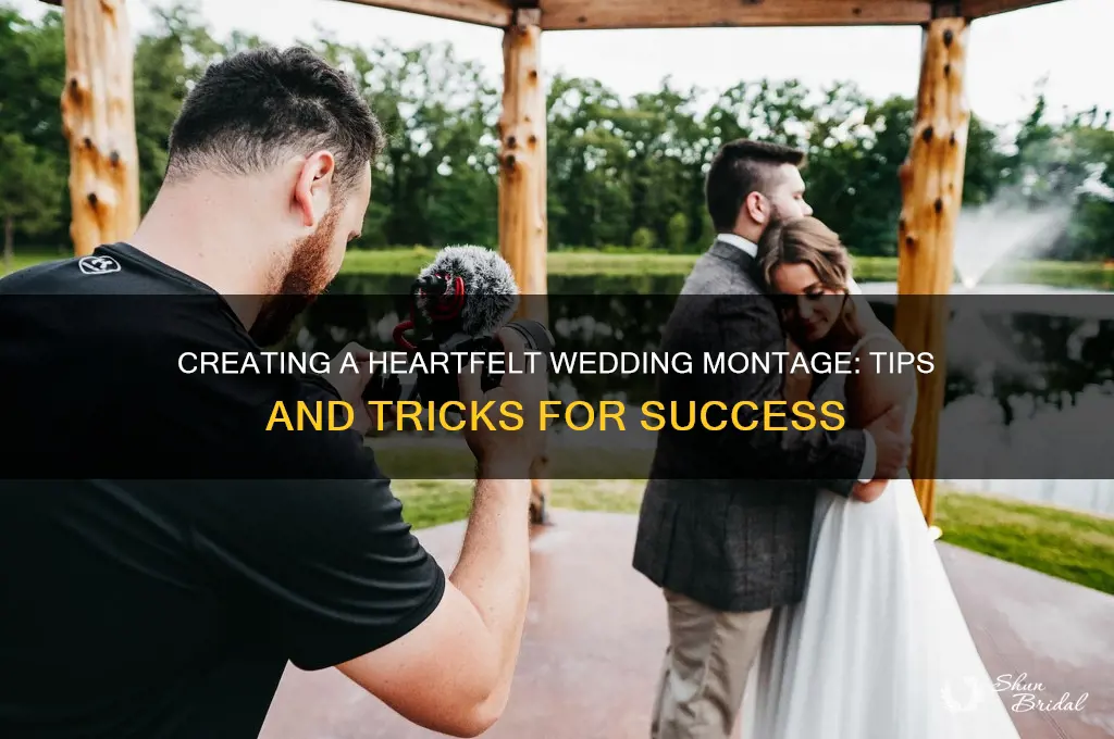how to do a wedding montage
