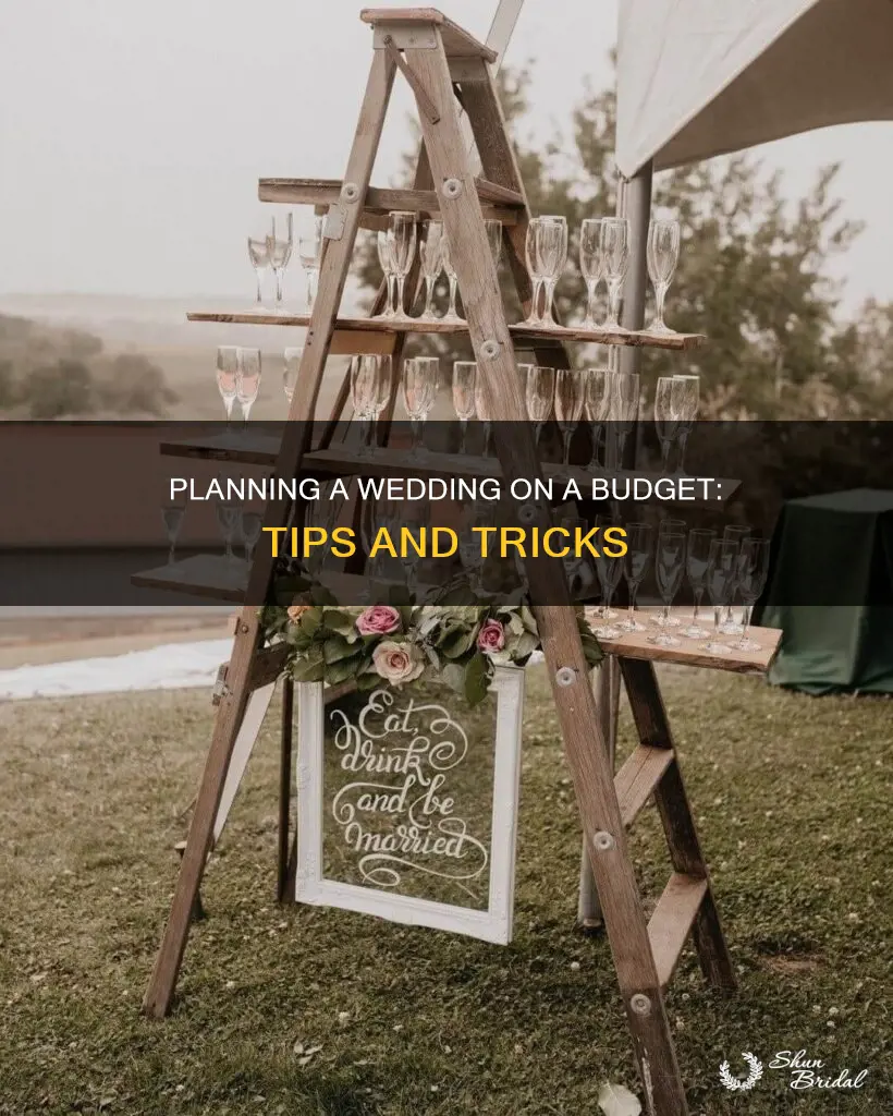how to do a wedding on a budget