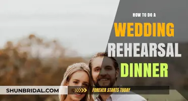 Mastering the Wedding Rehearsal Dinner: Tips for a Perfect Celebration
