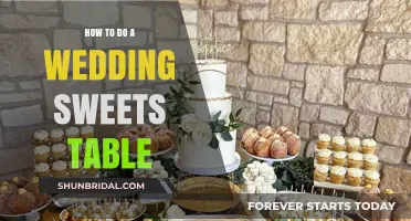 Sweeten Your Wedding: A Guide to Creating the Perfect Dessert Table
