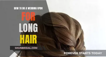 Creating a Timeless Wedding Updo for Long Hair