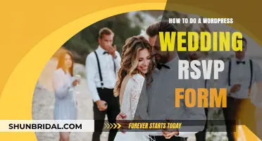 Creating a Wedding RSVP Form in WordPress: A Guide
