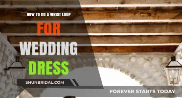 Creating a Wedding Dress Wrist Loop: A Step-by-Step Guide