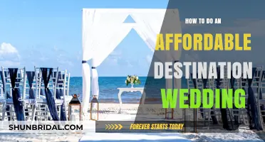 Budget-Friendly Destination Wedding: Tips for an Affordable Dream Celebration