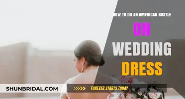 The American Wedding Dress Bustle: A Step-by-Step Guide
