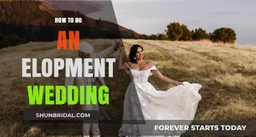 Elope in Style: A Step-by-Step Guide to Your Intimate Wedding