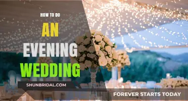 Elegant Evening Wedding Guide: Planning Tips for a Magical Night