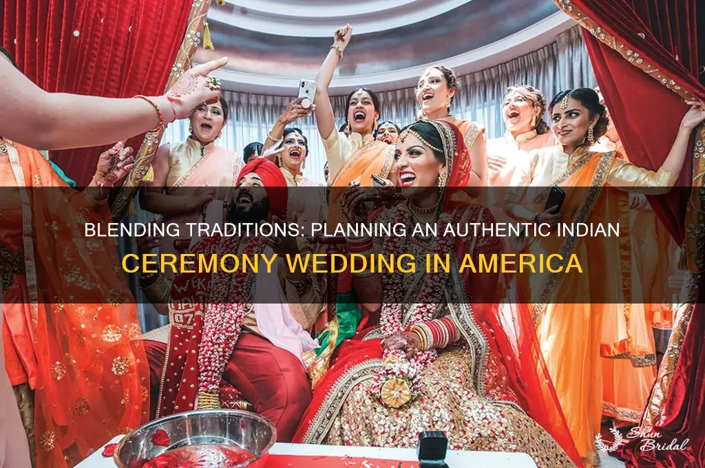 how to do an indian ceremony wedding in america