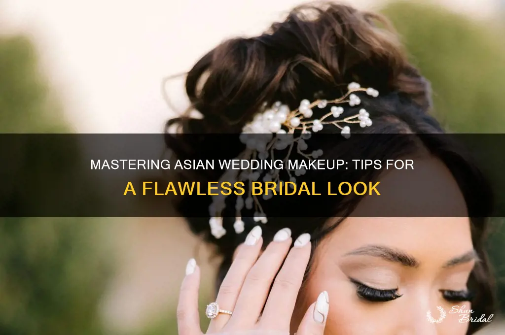 how to do asian wedding makeup