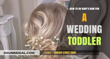 Adorable Toddler Wedding Hairstyles: Easy Tips for Baby's Hair