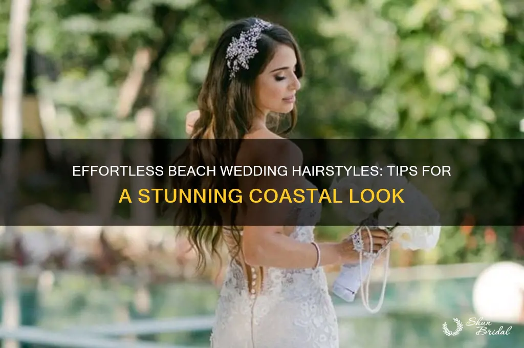 how to do beach wedding hairstyles