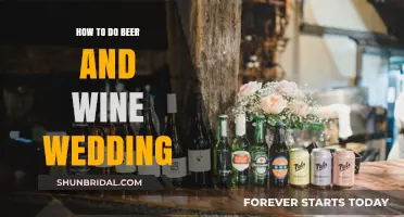Cheers to Love: A Guide to Beer and Wine Wedding Bliss