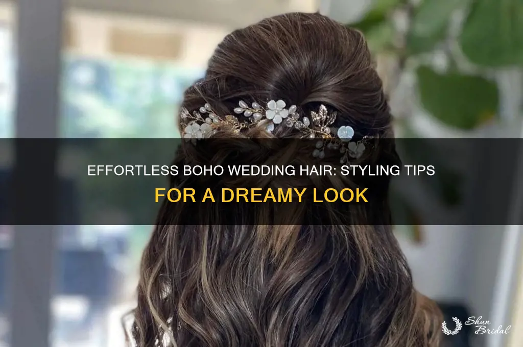 how to do boho wedding hair