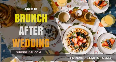 Post-Wedding Brunch Bliss: Tips for a Perfect Morning After Celebration