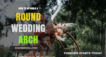 Crafting a Stunning Round Wedding Arch: Step-by-Step DIY Guide