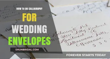 Elegant Calligraphy Tips for Perfect Wedding Envelope Addressing