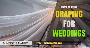 Elegant Ceiling Draping Ideas for Stunning Wedding Decorations