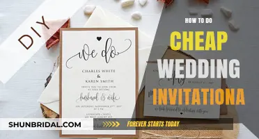 Budget-Friendly Wedding Invitations: Creative DIY Ideas to Save Money