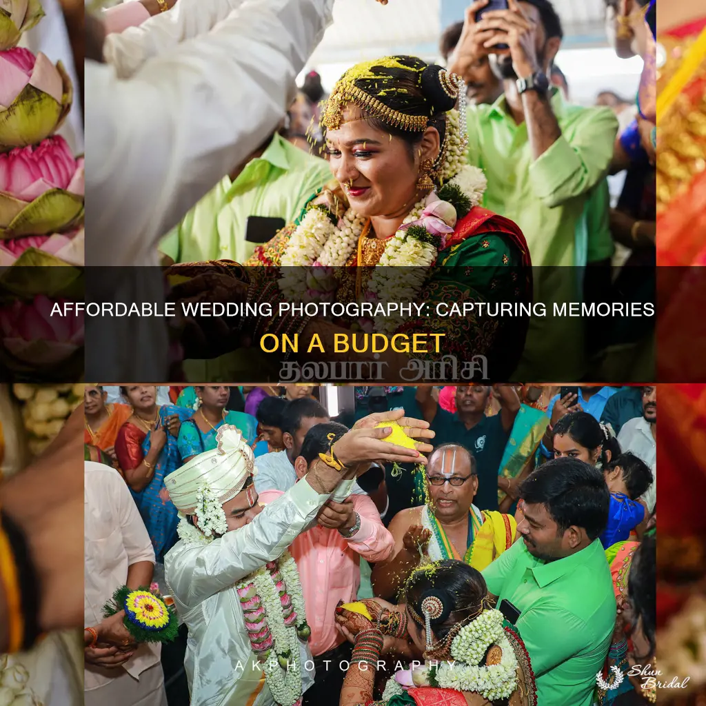 how to do cheap wedding photography