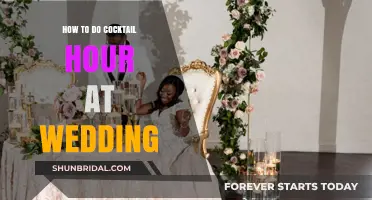 Elevate Your Wedding with a Perfect Cocktail Hour: Tips & Ideas